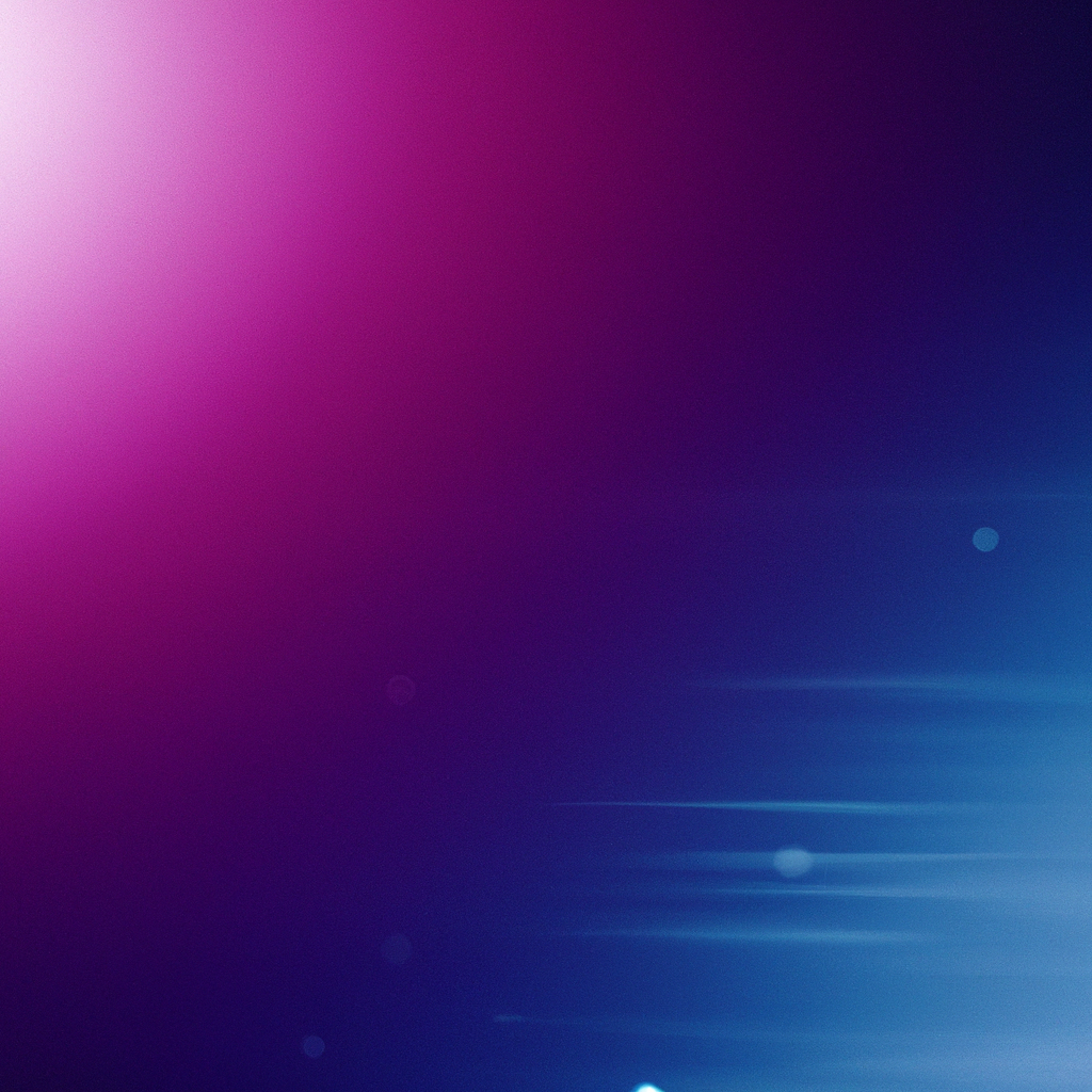 Minimal aurora gradient banner with subtle stars